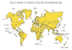 Tour du monde équipes féminines football