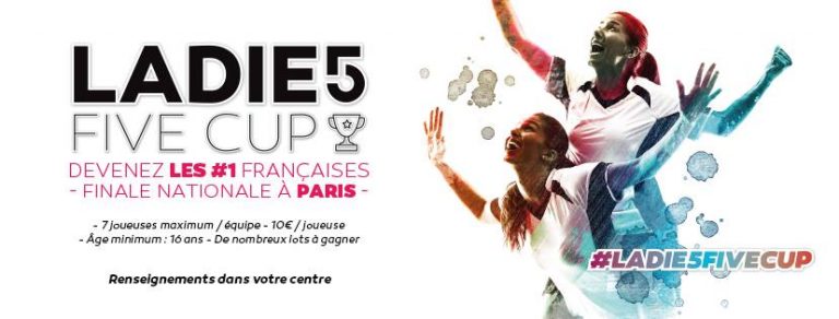 Le  #LADIE5FIVECUP , tournoi de football féminin à 5 revient